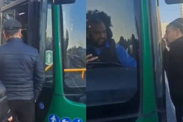 "BakuBus"ın sürücüsü sərnişinləri niyə yolda qoydu? - VİDEO