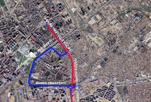 “Ağ Şəhər”dən Ağa Nemətulla küçəsinə birbaşa yeni yol çəkilir - Video