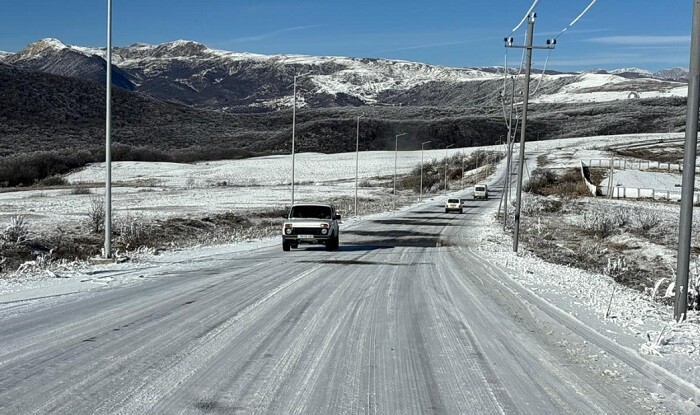 Sabah bu yollar buz bağlayacaq