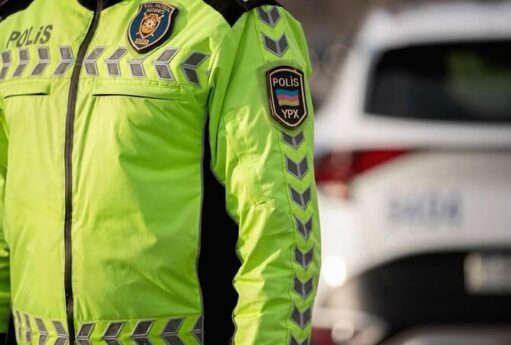 Yol polisi həmin sürücünü saxladı - VİDEO