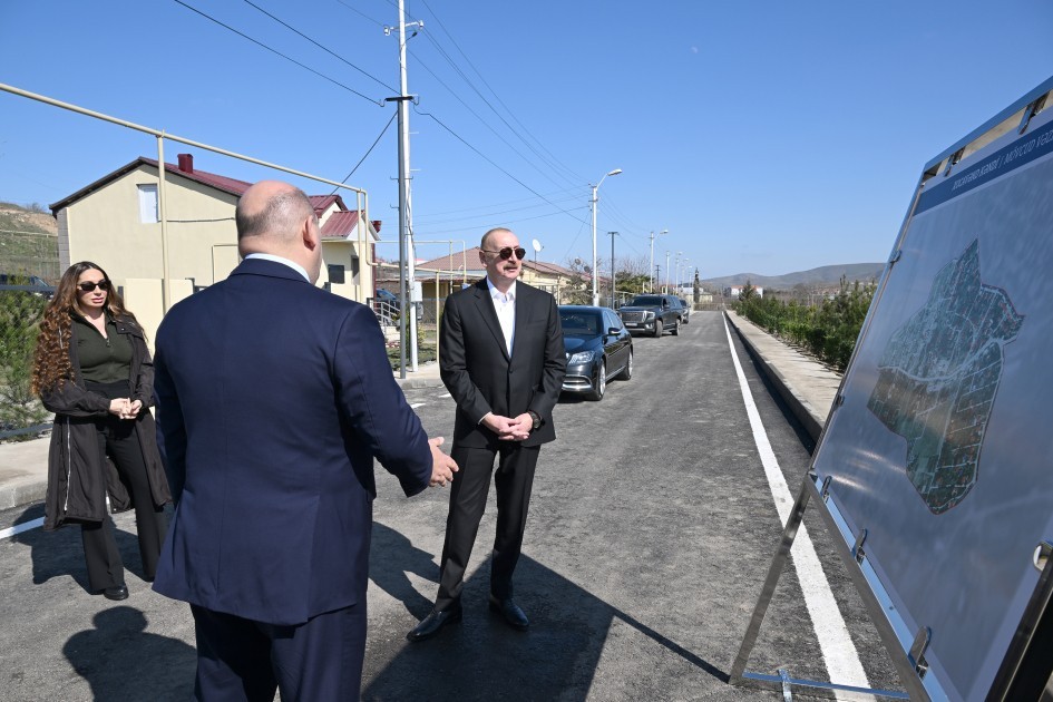 İlham Əliyev Xocavənddə: şəhər və kənd sakinləri ilə görüşdü – YENİLƏNİB 7 6 1