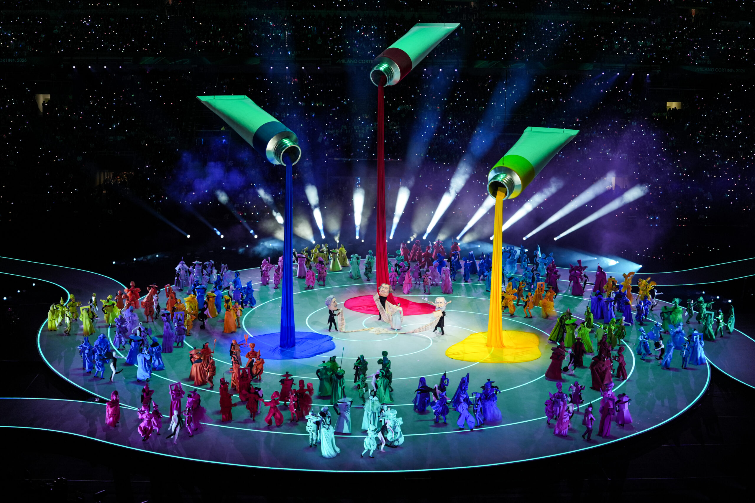 AA 20260206 40481656 40481654 2026 MILANO CORTINA KIS OLIMPIYATLARI RESMI ACILIS TORENIYLE BASLADI scaled