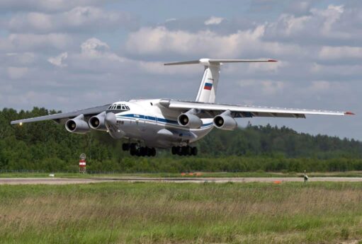 Russian Air Force Ilyushin Il 76MD Landing