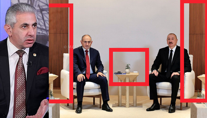 Əliyev-Paşinyan görüşü: bu fotoya diqqətlə baxın – Qazaryan