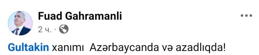 Gültəkin Hacıbəyli Azərbaycana deportasiya edildi - FOTO 2 fb3e5439 1792 431c 8665 ea4481377d85