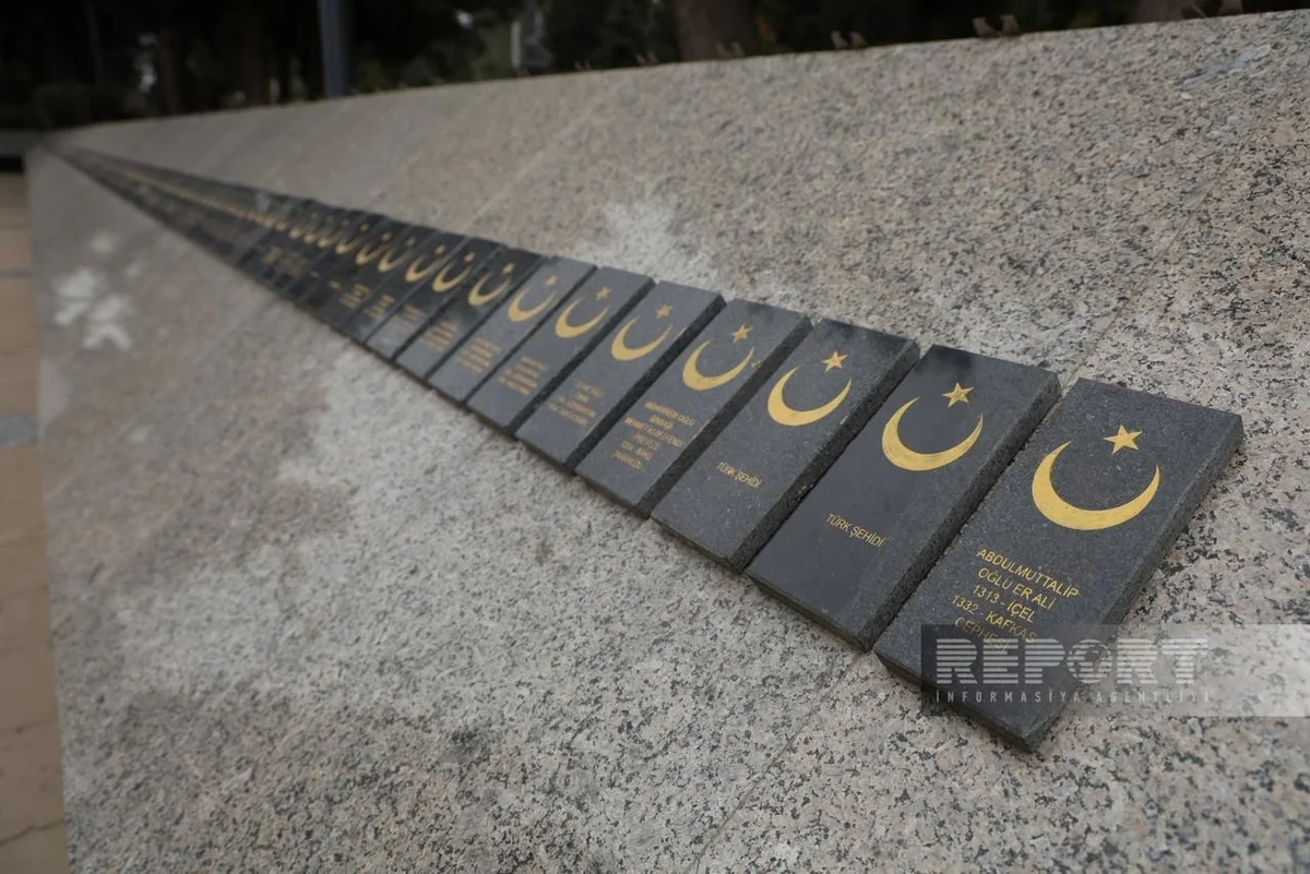 Fuat Oktay Bakıda Türk şəhidliyini ziyarət etdi - FOTOLAR 5 lh 5