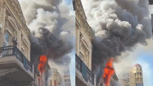 Bakıda universitetdə yanğın: tələbələr çıxarıldı – Rəsmi