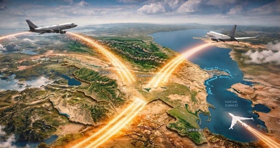 İran müharibəsi və daralan səma: Azərbaycan hava geopolitikasının mərkəzində
