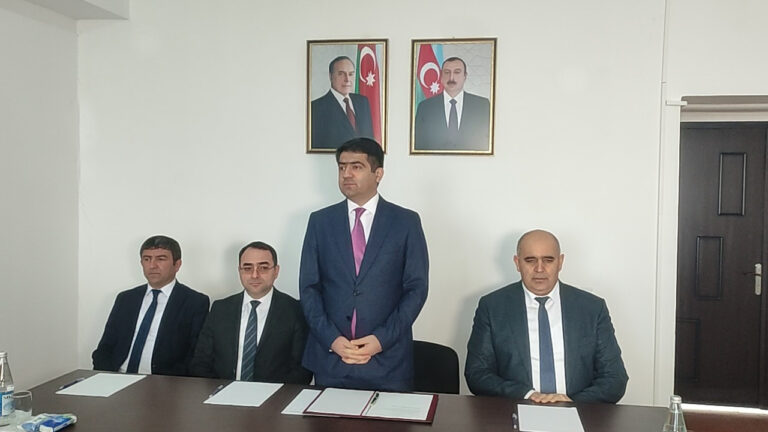 Seymur Orucov Kolxəlfəli kəndində səyyar qəbul keçirdi - FOTOLAR