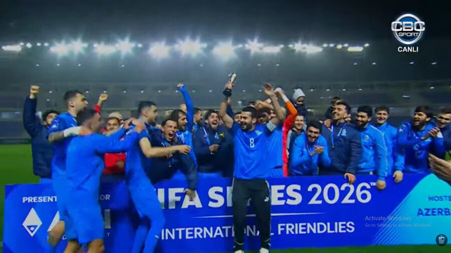 Millimiz çempion oldu: kubok qaldırıldı – VİDEO