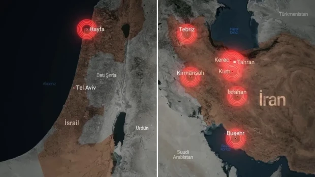 İsrail gecə saatlarında İranla bağlı məlumat yaydı