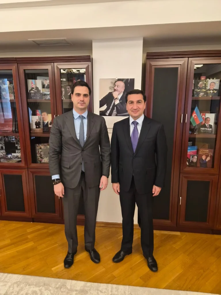 Hikmət Hacıyevlə Elçin Qasımov Bakı-Bratislava əməkdaşlığını müzakirə etdilər