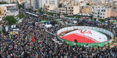 Minlərlə insan Müctəba Xameneiyə görə küçələrə axışdı – VİDEO