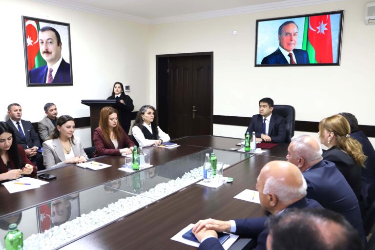 Ağstafada Zərifə xanım Əliyevaya həsr olunmuş tədbir keçirildi - FOTOLAR