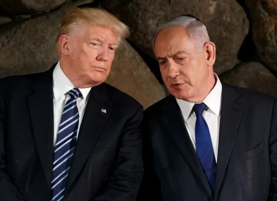 Tramp Netanyahu34