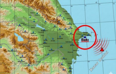 Azərbaycanda da zəlzələ oldu