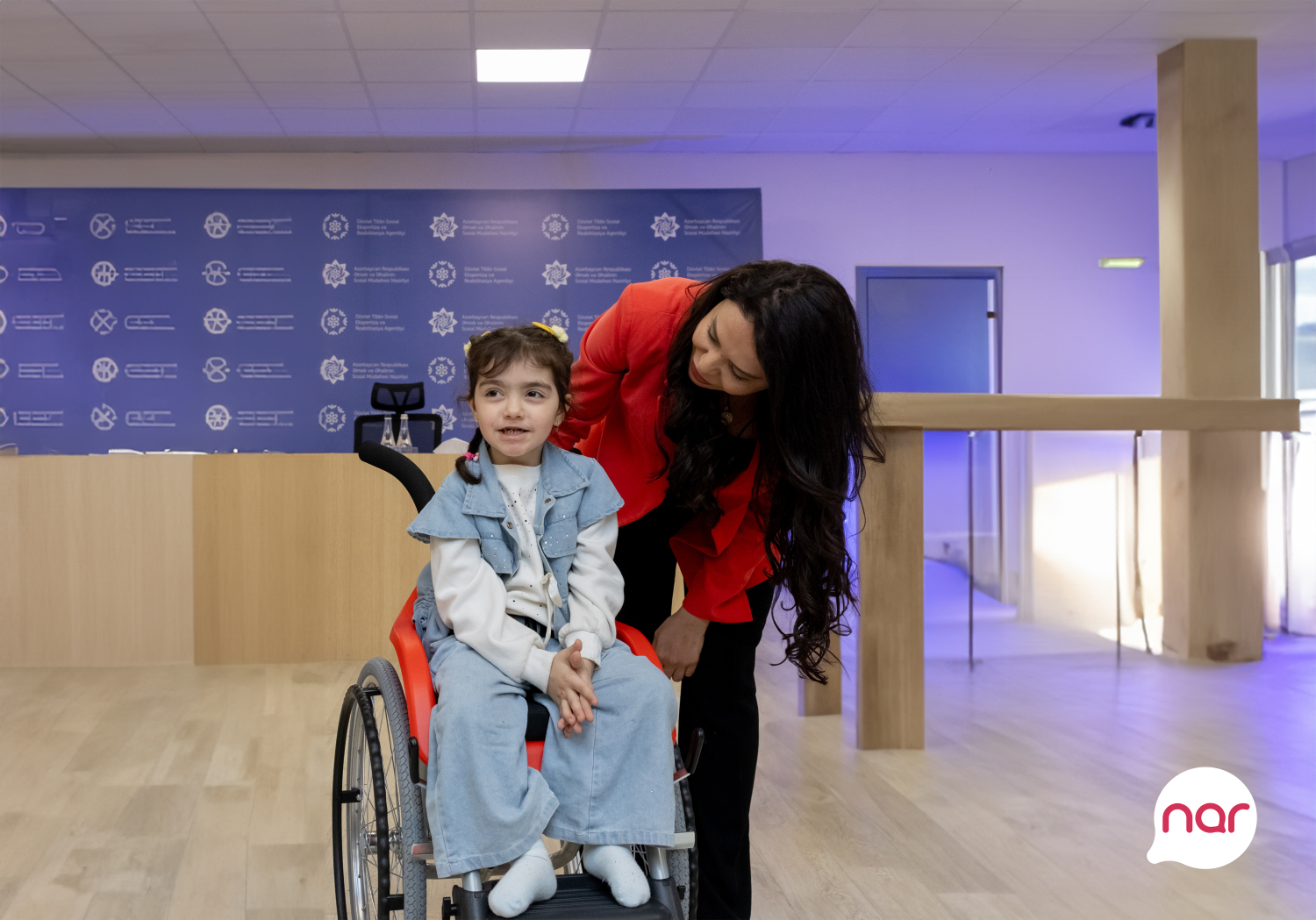 “Nar” beynəlxalq sosial təşəbbüsə tərəfdaş oldu - FOTOLAR 3 Wheelchairs of Hope OS 2