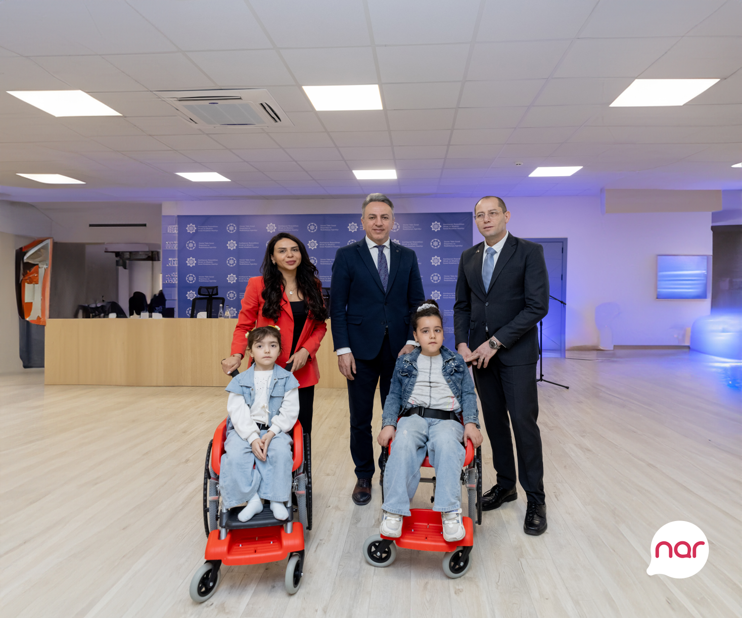 “Nar” beynəlxalq sosial təşəbbüsə tərəfdaş oldu - FOTOLAR 4 Wheelchairs of Hope OS 3
