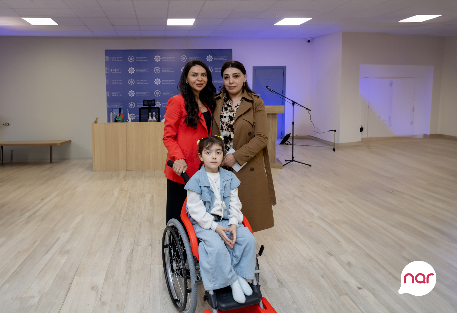 “Nar” beynəlxalq sosial təşəbbüsə tərəfdaş oldu - FOTOLAR 5 Wheelchairs of Hope OS 4