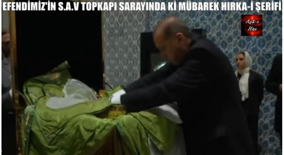 Ərdoğanın ziyarət zamanı yayılan görüntüləri heyrət doğurub - VİDEO 3 erdogan 11