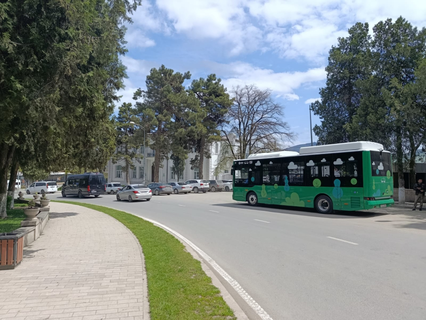 Xankəndidə üç marşrut xətti istifadəyə verildi - FOTOLAR 3 f 53