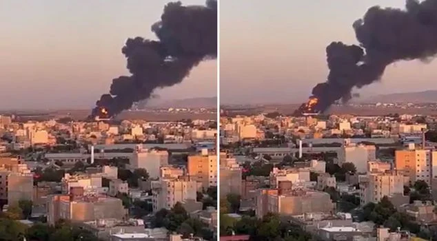 İranın müqəddəs şəhərinə bombalar yağır, vəziyyət nəzarətdən çıxıb – VİDEO