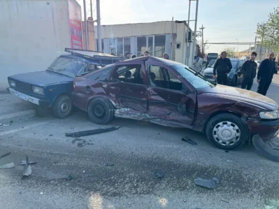 Gəncədə zəncirvari qəza: Xəsarət alanlar var