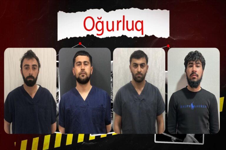 Bakıda 100 minlik qızıl oğurlandı: 4 nəfər tutuldu - VİDEO