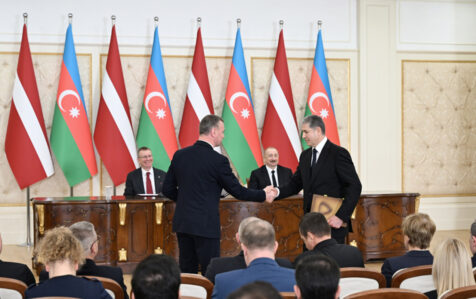 Azərbaycan-Latviya sənədləri mübadilə edildi – FOTOLAR