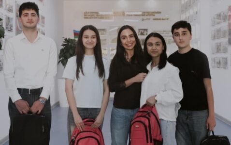 Leyla Əliyeva İsmayıllıdan paylaşım etdi – FOTOLAR