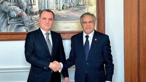 Ceyhun Bayramov və İshaq Dar enerji əməkdaşlığının genişləndirilməsini müzakirə etdilər