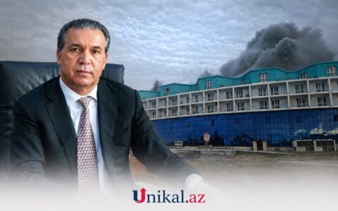 Novxanıda yanan hotel, görün, kimin imiş – VİDEO