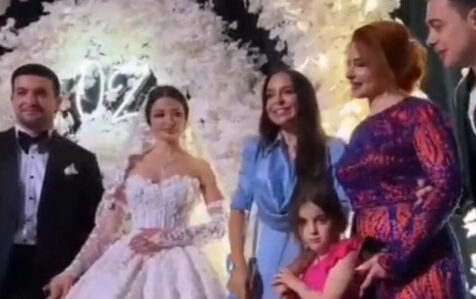 Leyla Əliyeva Bakıda toyda – VİDEO