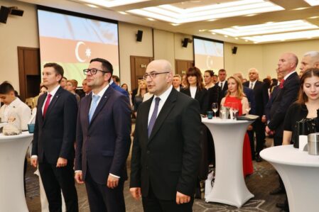 Sofiyada Azərbaycan Respublikasının Müstəqillik Gününə həsr olunmuş rəsmi qəbul keçirildi