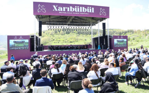 Şuşada “Xarıbülbül” IX Beynəlxalq Musiqi Festivalı keçirilir – VİDEO