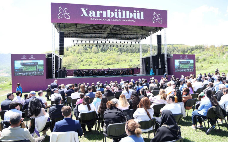 Şuşada “Xarıbülbül” IX Beynəlxalq Musiqi Festivalı keçirilir – VİDEO