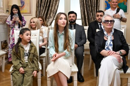 Maqsud İbrahimbəyov Yaradıcılıq Mərkəzində ustad dərsi keçirilib – FOTO