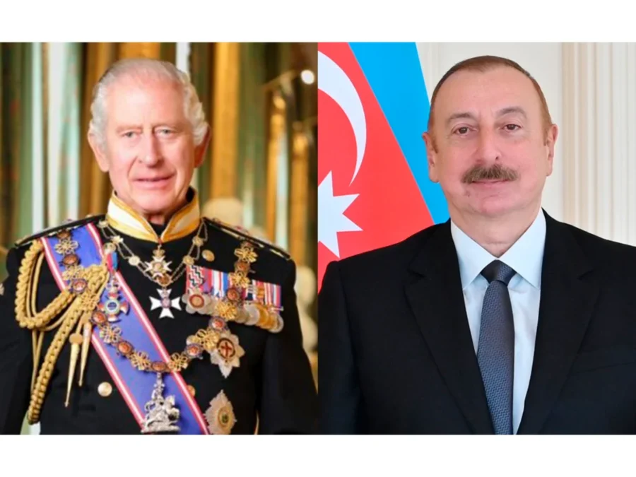 Kral III Çarlz Prezident İlham Əliyevə təbrik ünvanladı