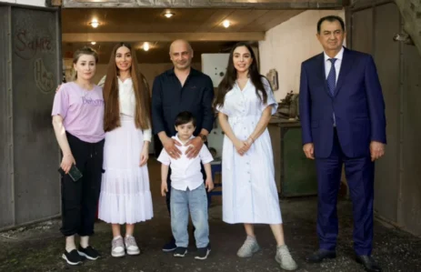 Leyla Əliyeva və Arzu Əliyeva Lənkəranda…
