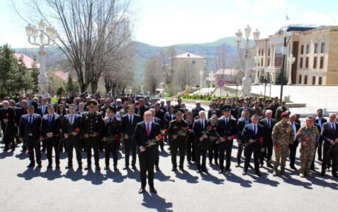 Heydər Əliyev Daşkəsəndə də anıldı – FOTOLAR