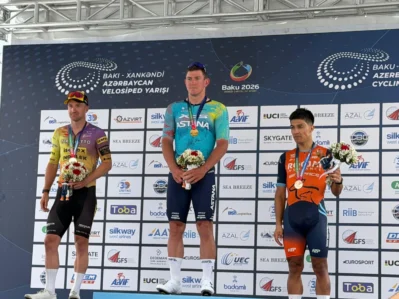 “Bakı–Xankəndi” velosiped yarışı: medalçılar mükafatlandırıldı – FOTOLAR