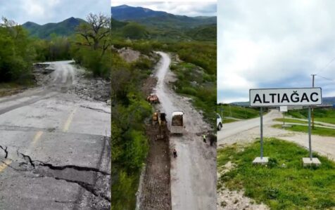 Altıağac–Xızı yolunda vəziyyət necədir? – VİDEO