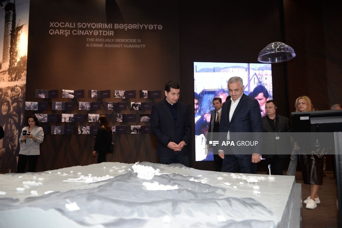 Diplomatik korpusun nümayəndələri Xocalı Soyqırımı Memorialında - FOTOLAR 6 bl 5