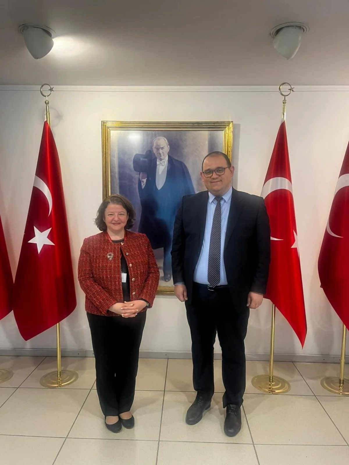 Azərbaycan və Türkiyə arasında konsulluq məsləhətləşmələri - FOTOLAR 3 bn 43
