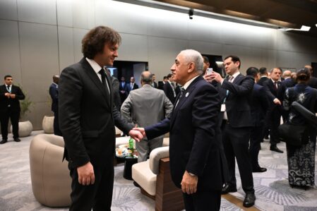 Əli Əsədov bir sıra görüşlər keçirdi – FOTO