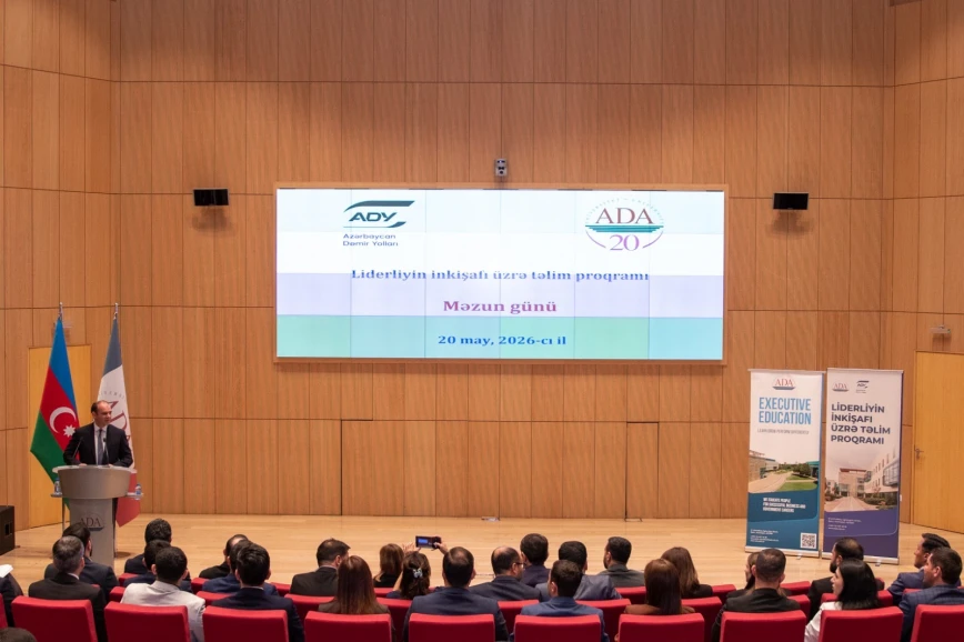 ADY və ADA Universitetinin “Liderlərin İnkişafı Proqramı” uğurla yekunlaşdı - FOTOLAR 4 df 14