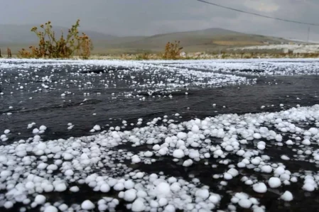 Şuşa və Laçına dolu düşüb – Faktiki hava