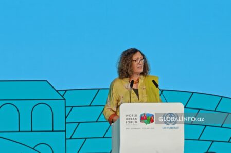 WUF13: Bakı qonaqları səmimi qarşıladı – Anna Falu