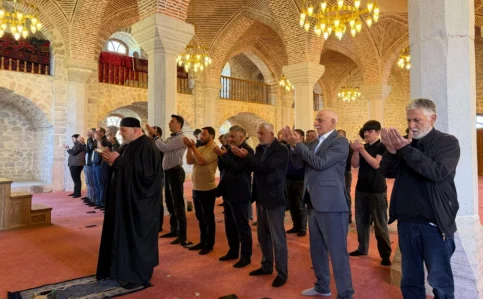 Şuşada Qurban bayramı namazı qılındı
