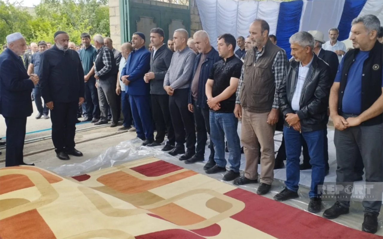 Ramil İmranov dəfn edildi - FOTOLAR 5 nes